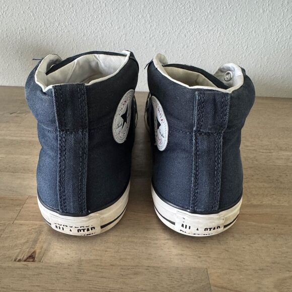 Converse All Star Chuck Taylor High Top Dark Blue Rubber Laces 166337F Mens 12 - Picture 6 of 12